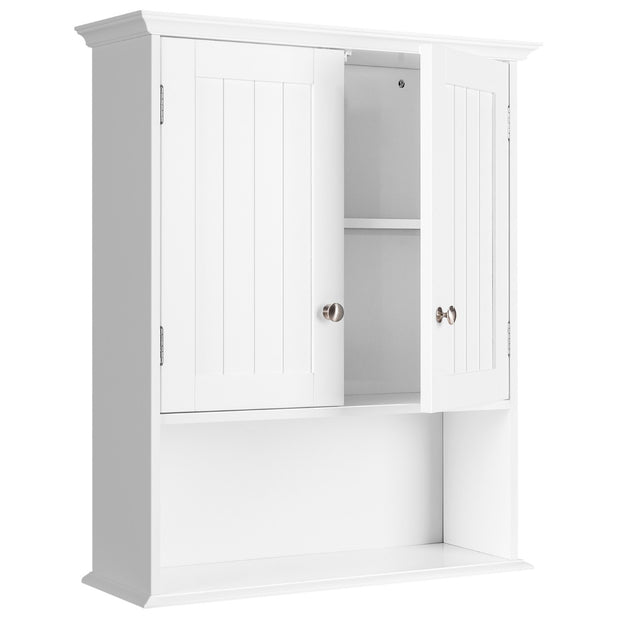 Väggskåp – Badrum Hängskåp Av trä – 60 x 20 x 70,5 cm – Vit