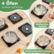 Lerkök – Barn Utomhus Gran Trä med tak – 88 x 39 x 117 cm – Natur