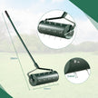 Lawn – Aerator Roller Manual med handtag och spik – 44 x 128 cm – Grön