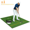 Golfslagmatta – gummi tees och riktpinnar tee positioner Tjocklek – 2 2 6 152 x 117 cm 27 mm – Grön