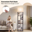 Stående – lampa med hylla Hög hyllor Modern lampskärmar – 172 cm 5 – Beige + Svart