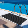 Golvelement – för soldusche + 60L inklusive skyddshölje set – 100 x 60 x 2,5 cm – Svart