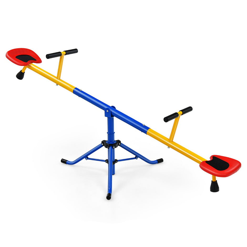 sits – gungstol Barnrocker Metal Carousel Vridbar – 2 182 x 29 x 86 cm – Färgglad