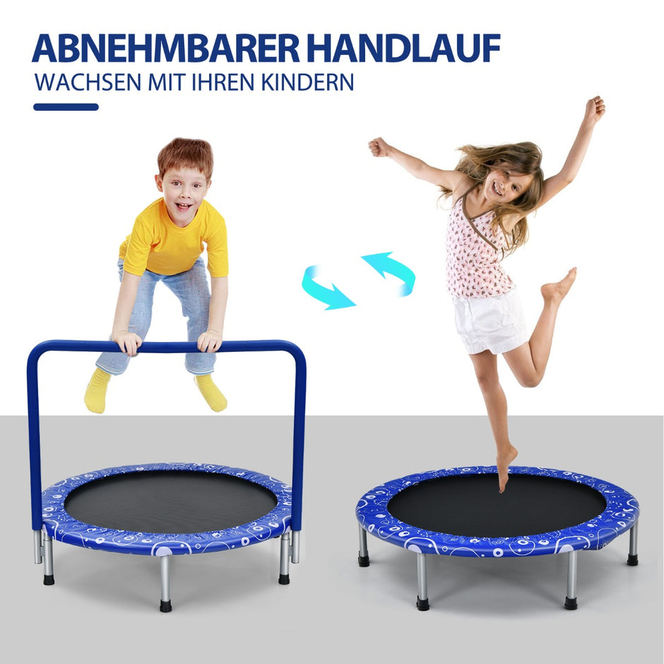 Barnstudsmatta – ministudsmatta hopfällbar för småbarn + – Blå
