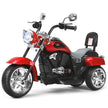Chopper – stil motorcykel barn + – 91 x 48 x 64 cm – Röd och svart