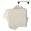 Set – Trittstenar För Trädgård Vägplattor I Polypropylen Stenplattor Inklusive Jordspetsar – 8 32 39,5 x 39,5 Cm – Beige