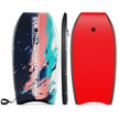 Barnbodyboard – med EPS kärna och XPE topp HDPE underdel handledsrem, färgrikt – 104 cm – Färgglad