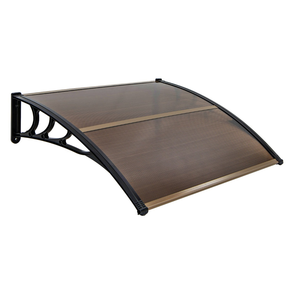 Kapell – för ytterdörr takbeläggning pent – 122 x 99 cm – Brun