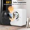 Mini – Klädtork med program upp till 69℃ Avgastork 800W – 5 kg 5 – Vit