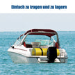 Vattenmatta – Flytskummatta XPE Foam + – 220 x 90 x 4 cm – Blå och gul