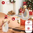 LED Snögubbe – med Tunnelljus Julfigur Julljus – 2 – Vit