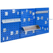 Tool – Wall Pegboard med och delade hängande tillbehör – 3 28 – Blå
