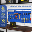 Tool – Wall Pegboard med och delade hängande tillbehör – 3 28 – Blå
