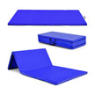 Vikbar – gymnastikmatta med kardborrefäste och bärhandtag – 2 240 x 120 x 5 cm – Blå